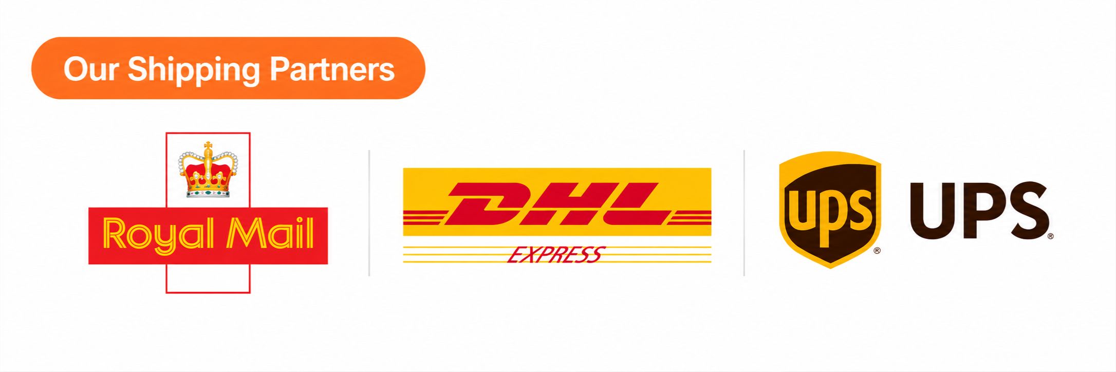 Our Shipping Partners - Astronomy Gifts UK