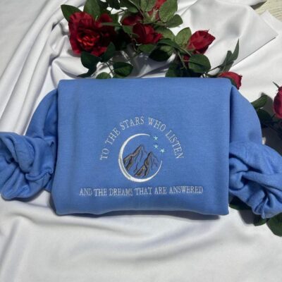 Astronomy City Starlight Book Embroidered Sweatshirt