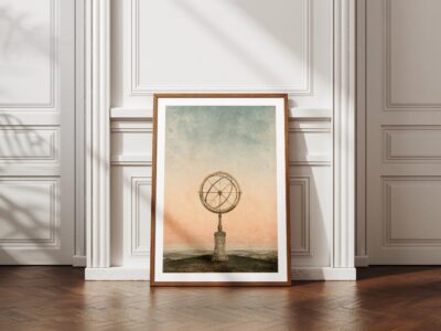 Astronomy Armillary Sphere Globe Wall Art