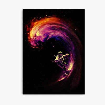 Space Surfing Across Cosmic Waves Poster