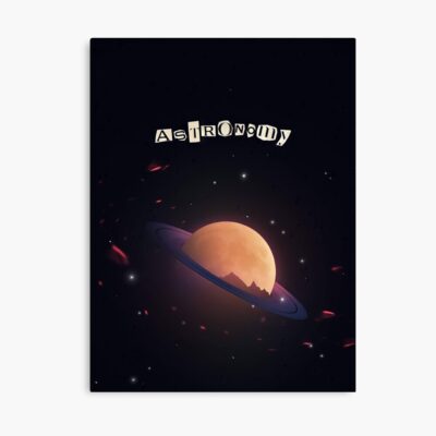 Astronomy Under The Night Sky Poster