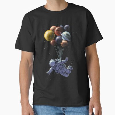 Space Travel Beyond Earth Journey T-shirt