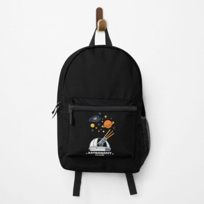 Retro Astronomy Club Telescope Space Backpack