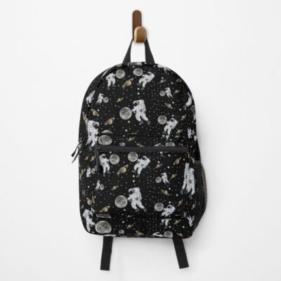 Outer Space Astronaut Galaxy Pattern Backpack