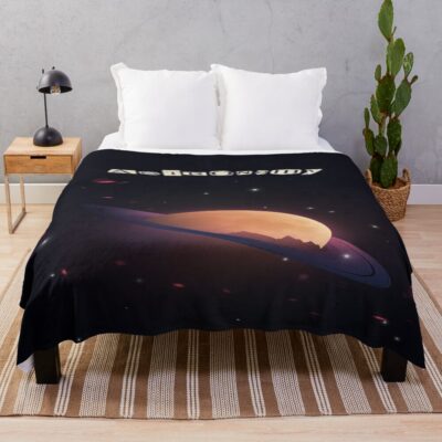 Astronomy Under The Night Sky Throw Blanket