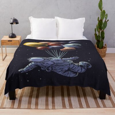 Space Travel Beyond Distant Stars Throw Blanket
