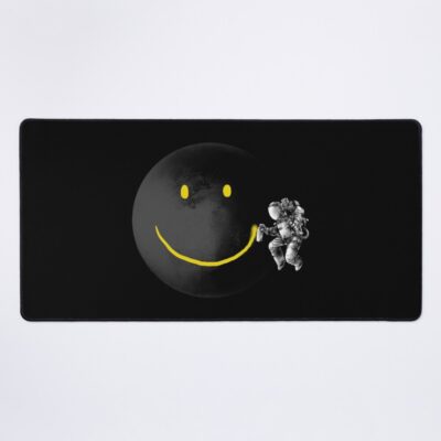 Make A Smile Positive Message Mouse Pad