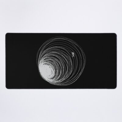 Black Hole Astronaut Lost In Space Mouse Pad