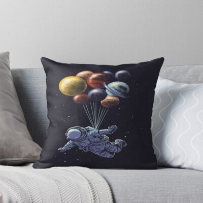 Space Travel Beyond Distant Stars Throw Pillow