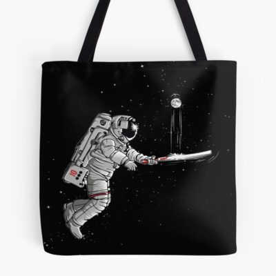 Space Cricket Under Distant Stars Tote Bag